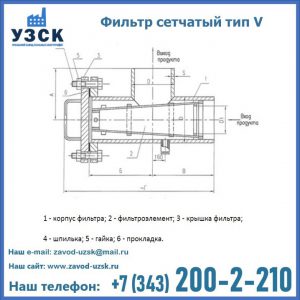 Фильтр сетчатый ФС по Т-ММ-11-2003 в Ельце